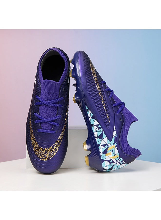 New Men Soccer Shoes Cleats Football Boots Sports Large Size Long Studs Turf Shoes for Training Competition - Image 5
